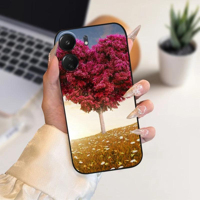 Funda Animal de Moda Para Xiaomi Redmi 13C Fundas 13 C 4G 5G Silicona Suave TPU Funda de Teléfono Cubierta Para Redmi 13R Coque Protectora