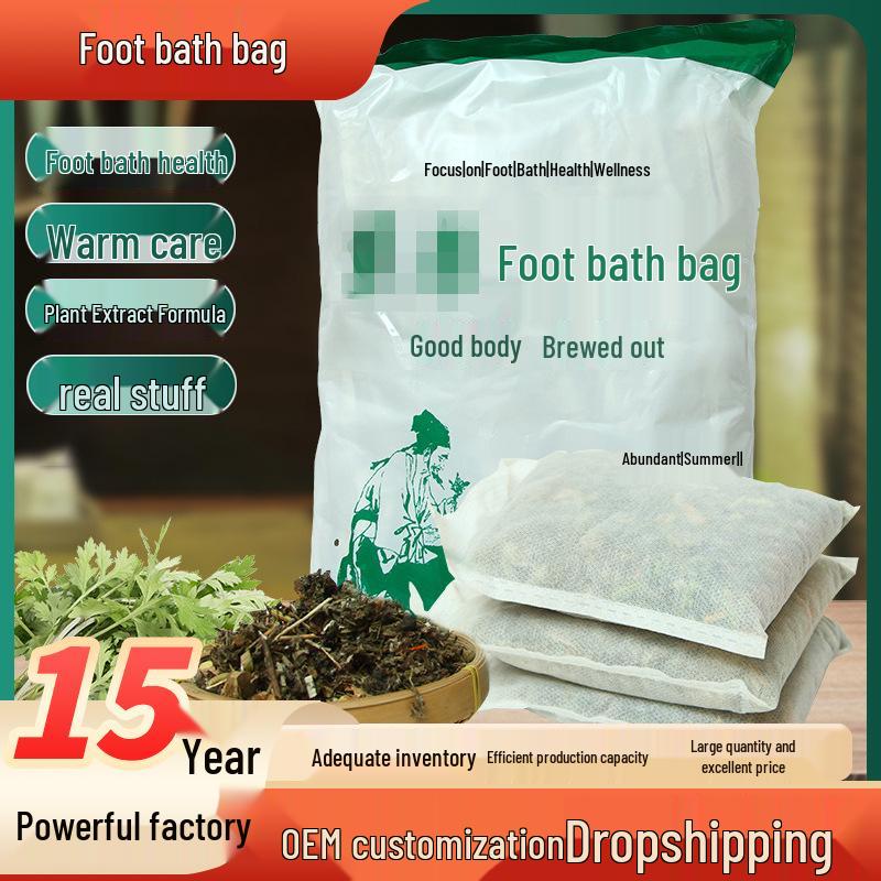 Mugwort, Ginger, and Motherwort Herbal Foot Soak Pack