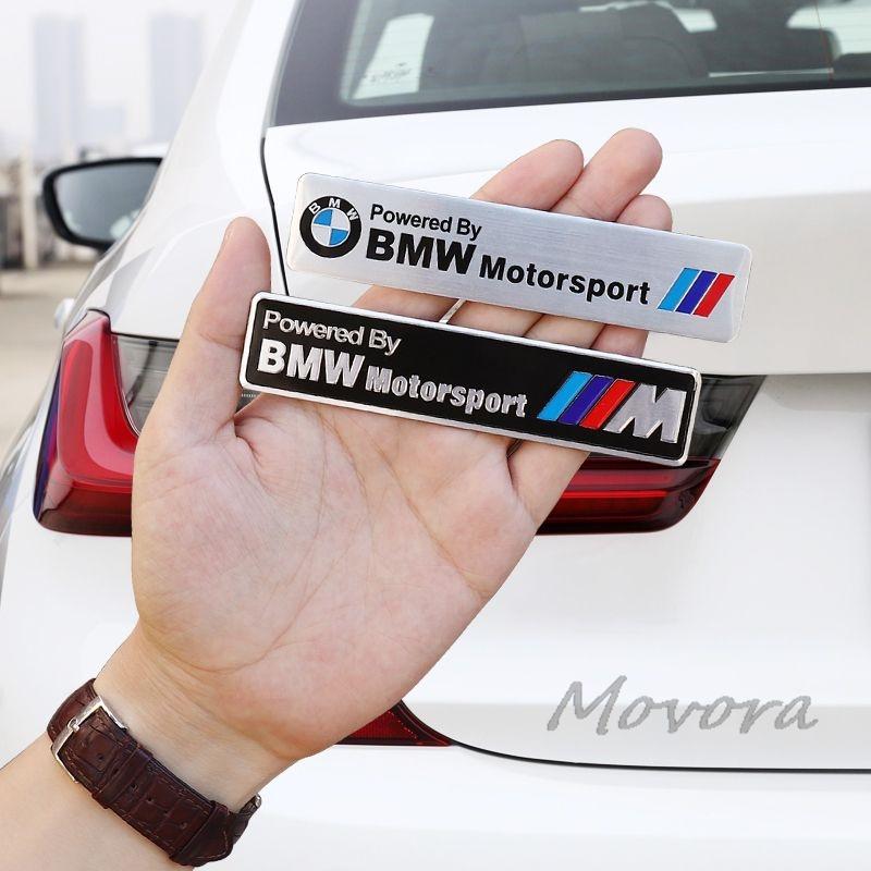 ta30-Car Styling Emblem Aluminum Alloy Car Fender Trunk Badge Stickers Decoration For BMW E46 E90 E60 F30 F10 E39 E36 F20 G30 G20 E87