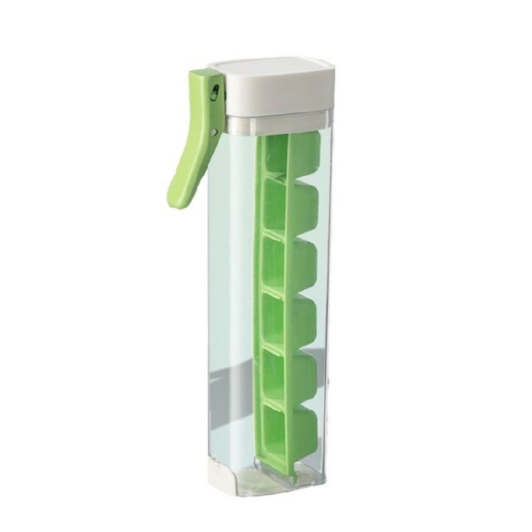 Innovative Ice Molds Single Hand Press 6 Square Ice Cube Molds for Ice Drink