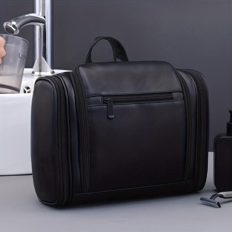 Large Capacity Unisex Travel Toiletry Bag with Hook, Multi-Compartment Wash Bag, Great for Daily Outing Ideal Gift for Men Women