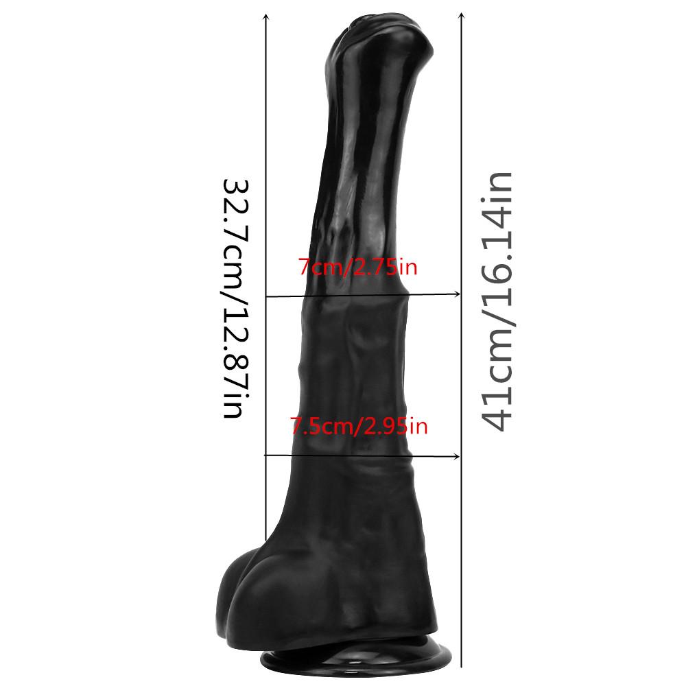 MoDi Realistic Huge Animal Penis Long Horse Dildo Anal Plug for Women Vaginal Masturbation Massage Big Cock Gay Lesbian Sex Toys