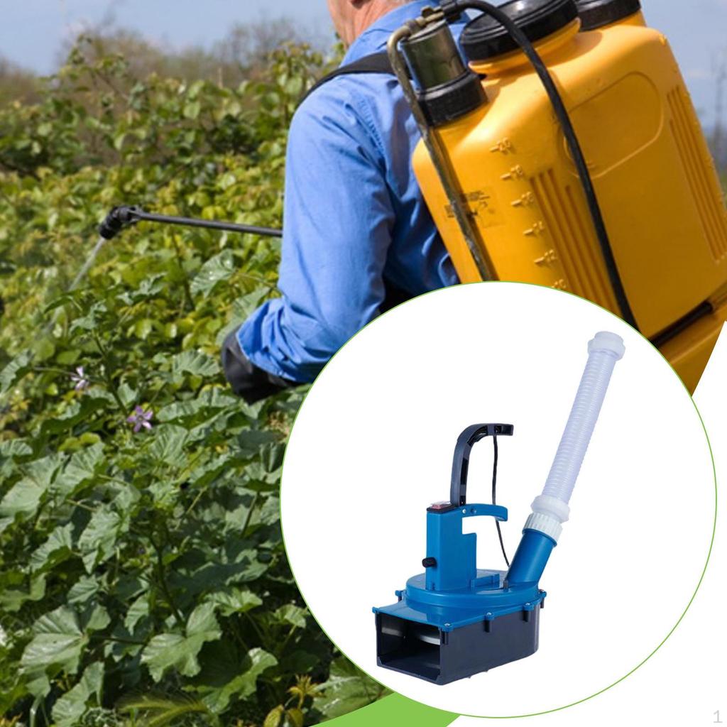 Spreader Blue Accessory 5M Range feed Lightweight Compact Versatile Farming Seeder Sturdy