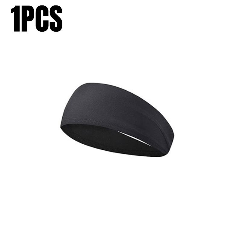 Sport Headband Men Women Fitness Sweat Bandage Head Hair Band Elastic Tennis Yoga Absorb Sweatband Sports Hair Accessories