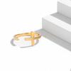 Stainless Steel Cross Open Ring for Men Women Vintage Hip-Hop Finger Ring Casual Simple Versatile Stackable Jewelry Wholesale