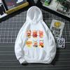 Cute Lalafanfan Hoodies Kawaii Cafe Duck Cartoon Print Boys Hoodies Funny Baby Casual Girl’S White Sweatshirt