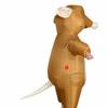 Divertente Costume da Topo Gonfiabile Cartone Animato Cosplay Costume da Topo Forniture per Feste