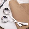 1Pcs Durable Stainless Steel Soup Spoons Dishwasher Tableware Stirring Spoon 17cm Coffee Kitchen Tool for Dessert Coffee