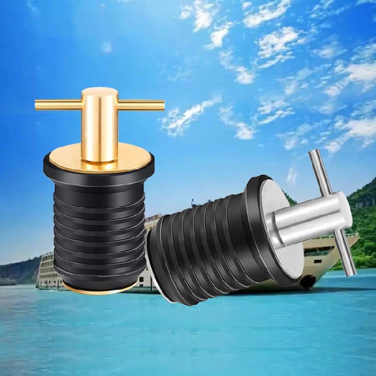 2 Pcs Kayak Drain Plug Rubber Scupper Plugs Drain Stopper T-Handle Drain Plug