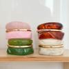 3Pcs/Set Stackable Irregular Resin Bangles Set Smudged Cuff Bracelet Set Round Open Bracelet Gifts