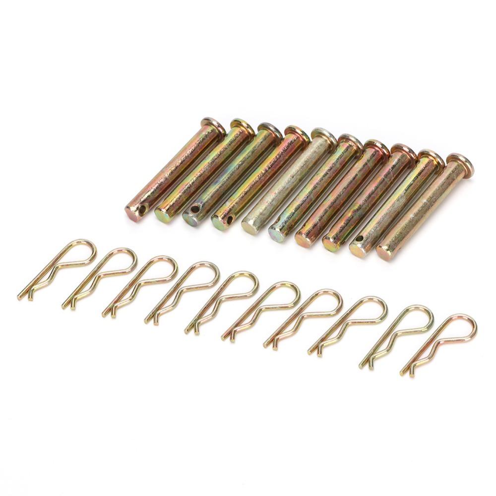 10pcs R Shaped Clevis Pin Set R Type Engine Accessories Convenient Farming Machine Parts Tractor