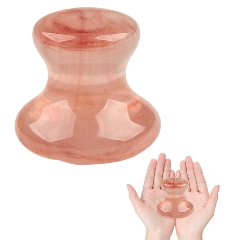 1 Pcs Natural Resin Mushroom Shape Massager Facial Roller Beauty Massage Eye Neck Care Slimming Tools Health Beauty Tools