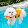 Waterproof Dog Swimming Vest Shark Shape Dog Buoyancy Vest Dog Life Jacket  Outdoor Water