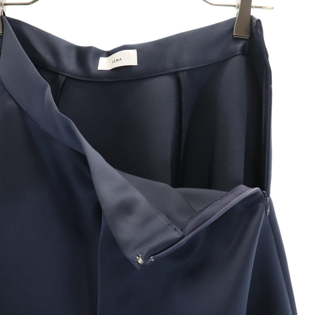 IENA Made In Japan Mimole Length Flare Skirt 38 Navy Women Used