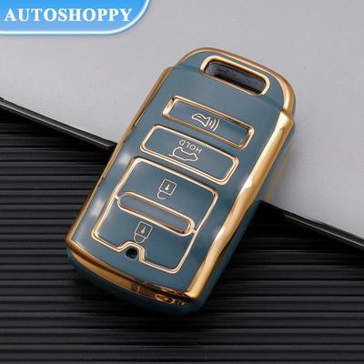 Wysokiej jakości 4 przyciski TPU obudowa kluczyka do samochodu obudowa Fob dla KIA Cadenza K9 K7 K04 Sorento K900 nowy K7 2013-2016