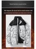 Unisex Large Cotton Jackets: Matching Styles for Adults & Teens, Fashionable with Stand-Up Collars, Loose Fit for Men.