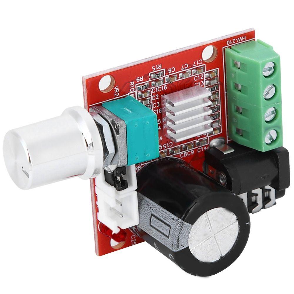 Digital Mini Amplifier Module PAM8610 Audio AMP Board Stereo Amplifier Board  All Mini Speakers