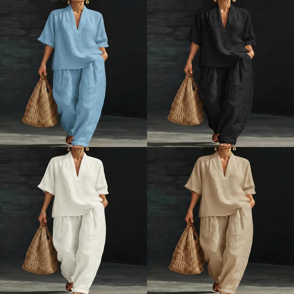 Streetwear Womens Two Piece Set With Polyester Fabric For Casual Spring Sports