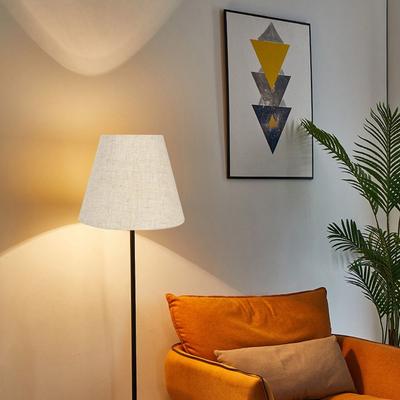 Accessories Nordic Style Lamp Covers Beige Fabric Indoor Lighting Metal Lamp Shade Floor Lamp