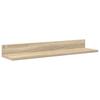 Wall Mounted TV Cabinet Set 4 Pcs Sonoma Oak Engineered Wood