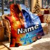 Individuelle personalisierte Decke mit Avatar-Druck, Heimdekoration, Schlafzimmer, Sofa, Camping, Couch, Geschenke für Geburtstag Weihnachten