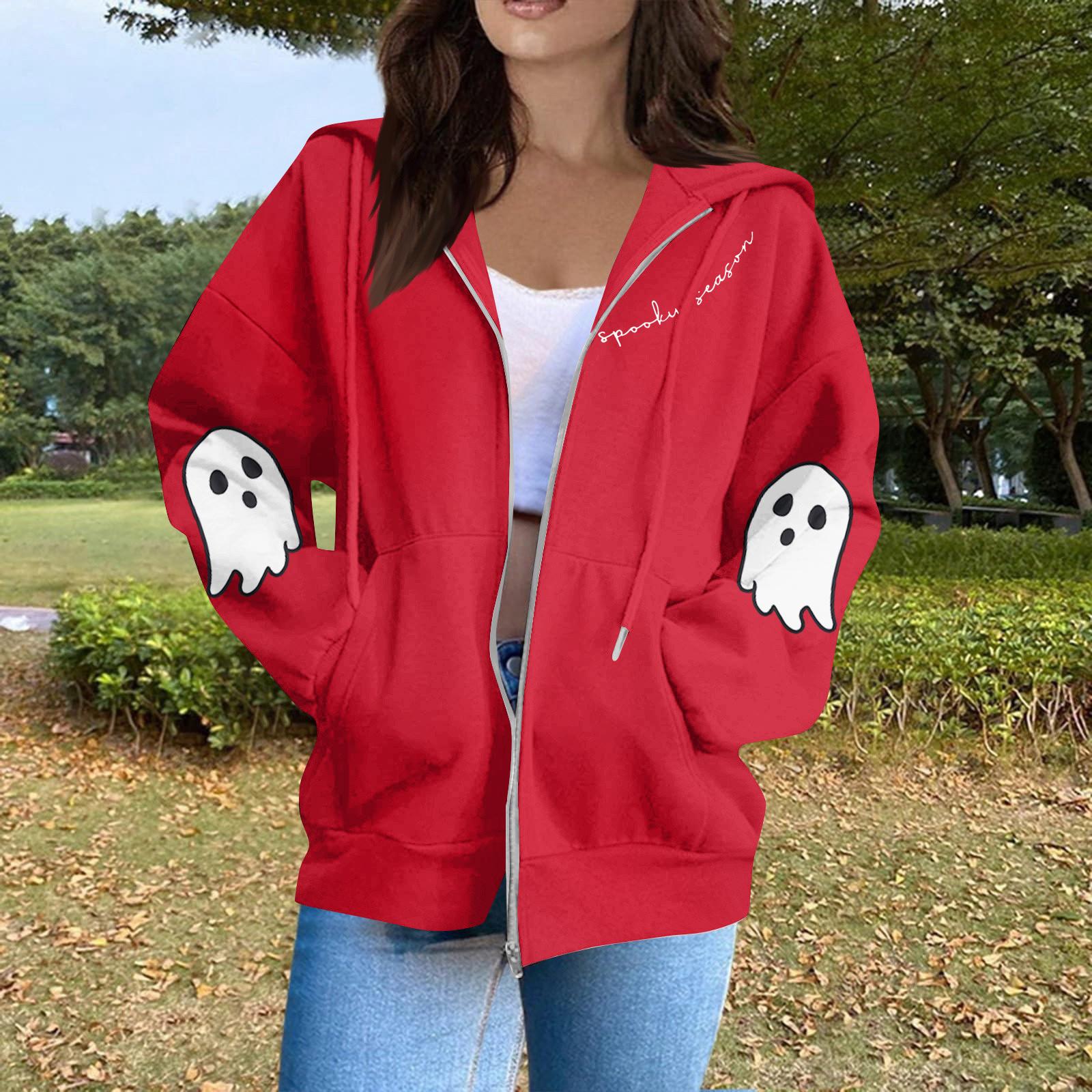 

Женская мода Повседневные толстовки с капюшоном и длинным рукавом однотонные топы XXL