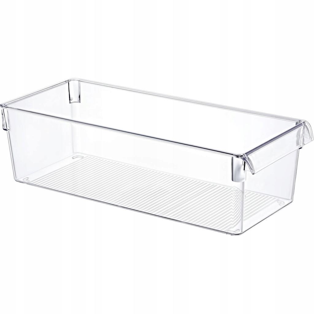 Organizer Do Lodówki Pojemnik Plastikowy Transparentny 36X15X10 Cm 1Szt