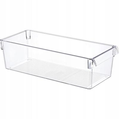 Organizer Do Lodówki Pojemnik Plastikowy Transparentny 36X15X10 Cm 1Szt