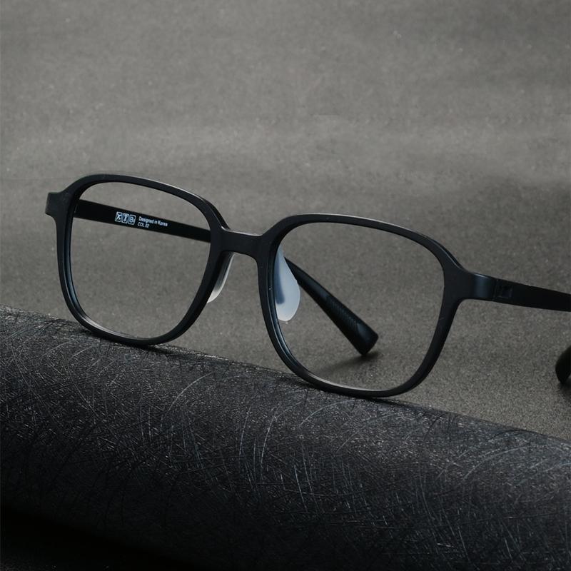 High Quality Ultralight Silicone Material Glasses Frame For Men And Women Myopia Hyperopia Prescription Glasses