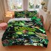 3pcs Green Lantern Cover Set,Soft Comfortable Duvet Cover,Guest Room (1*Duvet Cover + 2*Pillowcases, Without Core) yy251024080