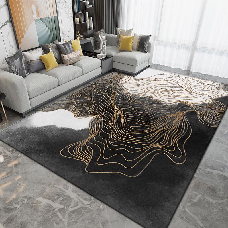 

Living Room Carpet Bedroom Bedside Carpet Wabi Sabi Style Studio Large Area Carpet 100 * 160cm