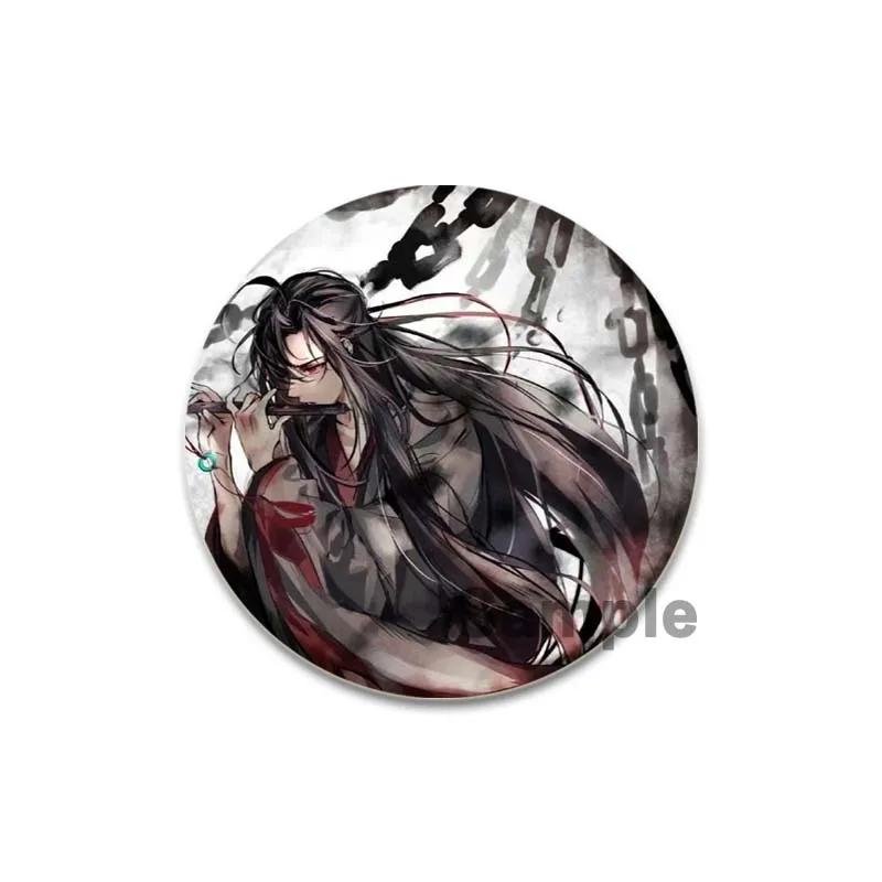 32/44/58mm Anime Mo Dao Zu Shi Brosche Wei Wuxian Anstecknadel Handgemacht Zinn Anstecknadel Anstecknadel für Rucksack Kleidung Schmuckzubehör Geschenke