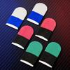 1 Pair Finger Sleeves Thumb Fingertip Covers Anti Slip Luminous Finger Gloves for Mobile Games Sweatproof Thumb Sleeve
