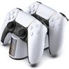 PS5 Controller Charger Dual Dock 3A Fast Charging RGB Light Effect Japan Version Custom Charging Station for PRO