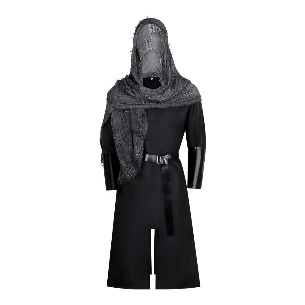 Templar Order Cosplay Suit With Hood For Costume Parties And Conventions