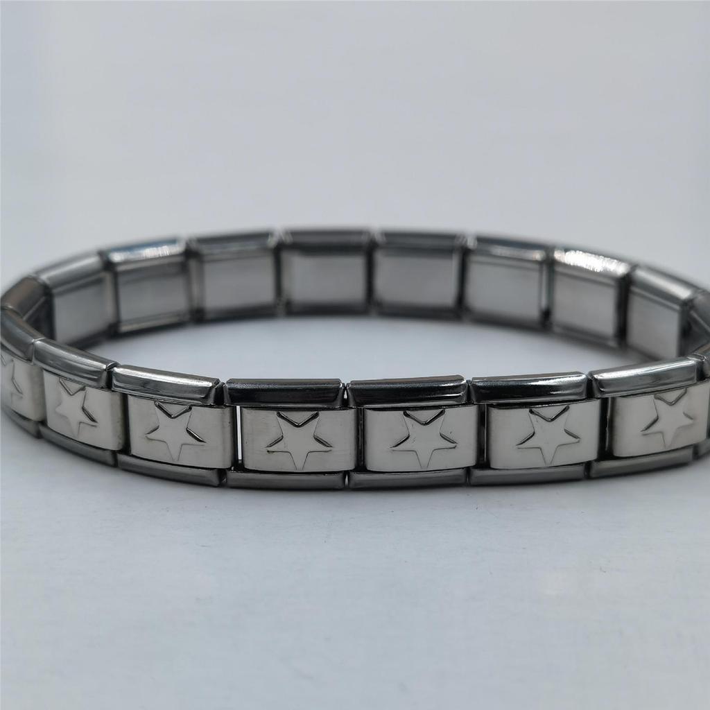 Pentagram Bracelet Elastic Bracelet Fashion Gift Diy Novelty Splicing Bracelet Gift for Women New Style Bracelet