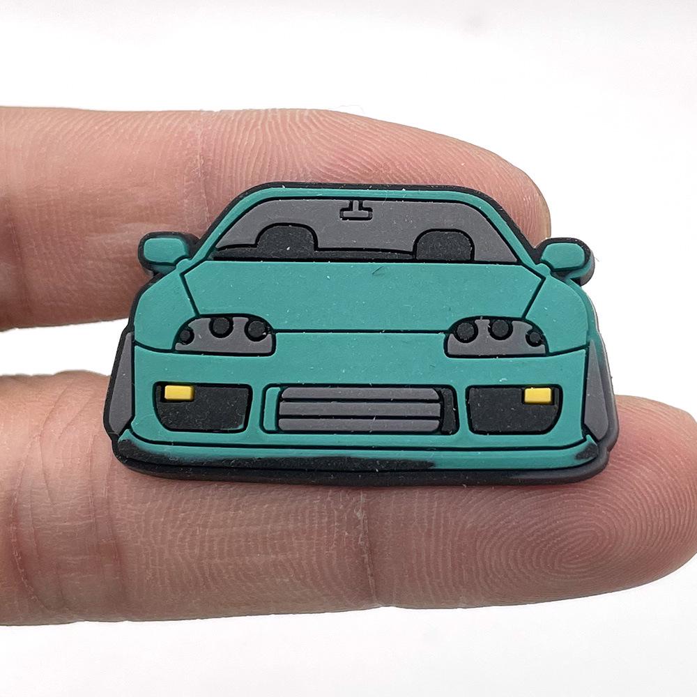 JDM9 Fun Car-Themed DIY Shoe Charms for Clogs and Garden Shoes