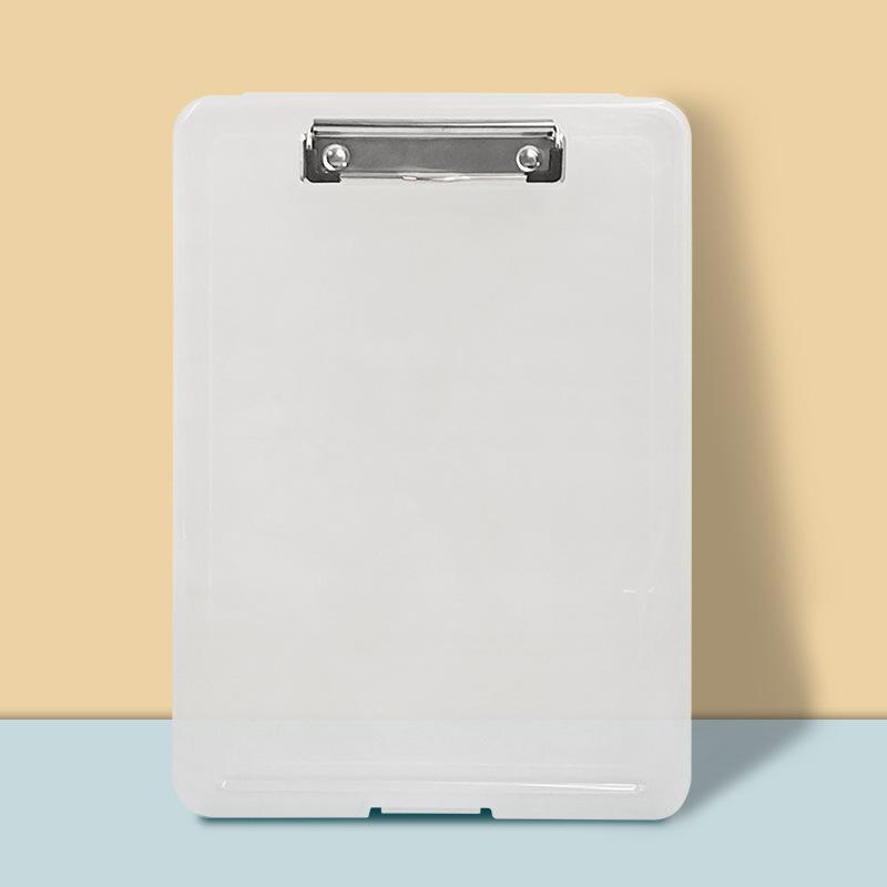 

Коробка для хранения контрольной бумаги Шина для документов Бумага формата А4 Коробка для бумажных файлов Коробка для хранения документов Коробка для данных Офисный планшет #C1JSG# чистый