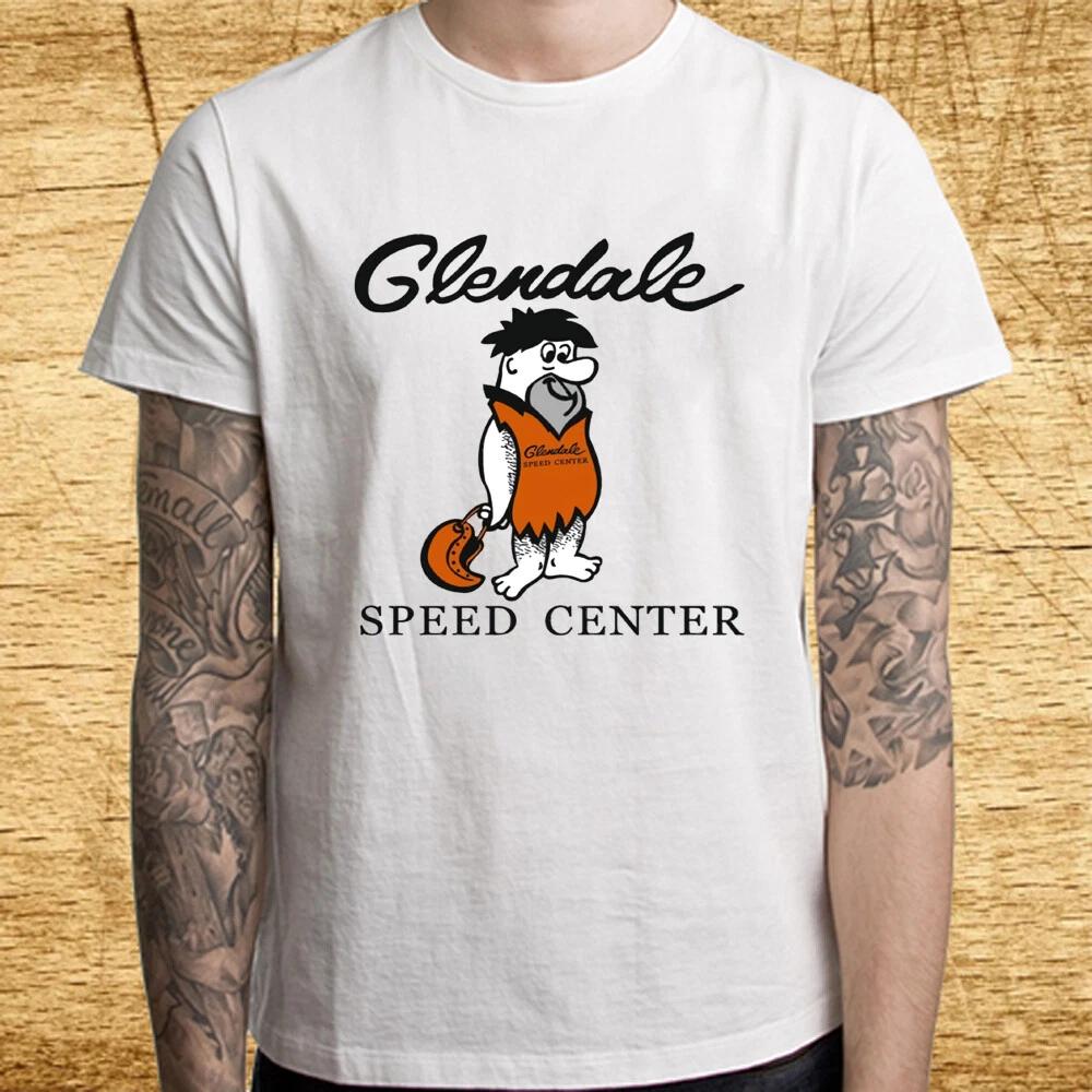 Glendale Speed Center Men s White Size S-5XL XXXL