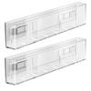 Transparent Acrylic Wall Bookcase Book Container for Students and Professionals