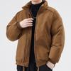 VANCAMEL Men's Stand Collar Padded Jacket
