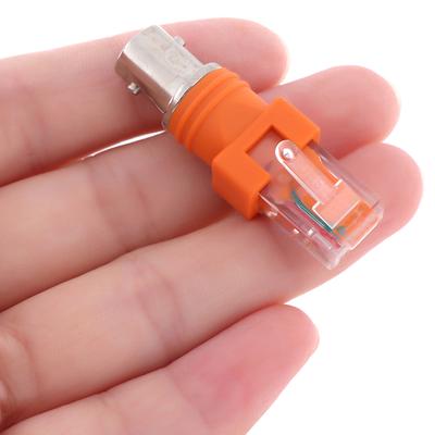 1pcs BNC Female To RJ45 Male Coaxial Coax Barrel Coupler Adapter