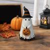 Halloween Ghost Pumpkin Resin Figurine Cute Cartoon Spooky Statue Desk Shelf Decor Party Props Ornament