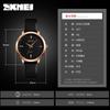 Moment Beauty Spot Ladies Watch Leather Belt with Simple Exam Special Quartz Student Watch