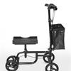 Foldable Assistive Walking Cart Elderly Four Wheel Knee Scooter Elderly Ankle Injuries Mobility Scooter