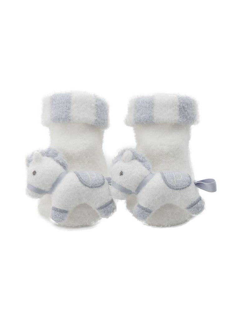 Gelato Pique Baby Pony Cm Socks, PBGS241555, Blue, 7.0