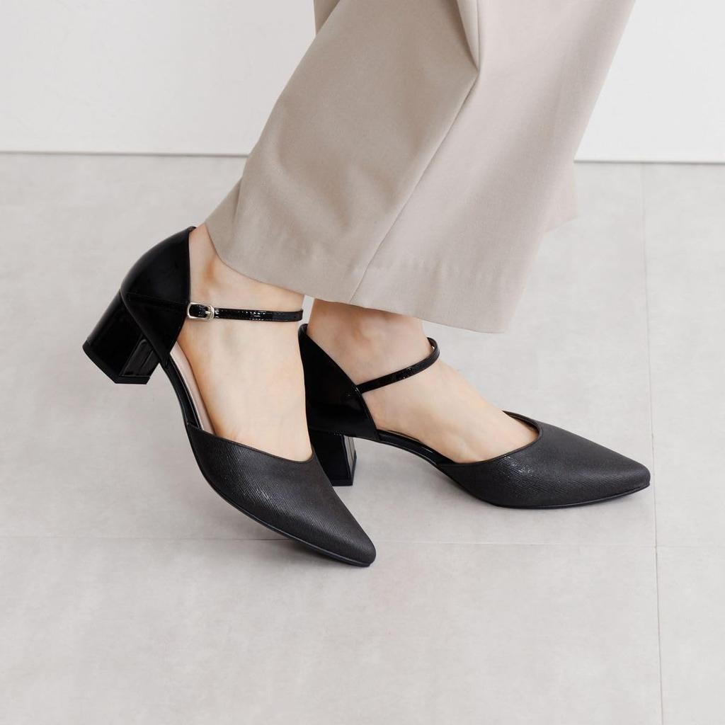 HIMIKO / Himiko / Separate Strap Pumps / 640010 Black M