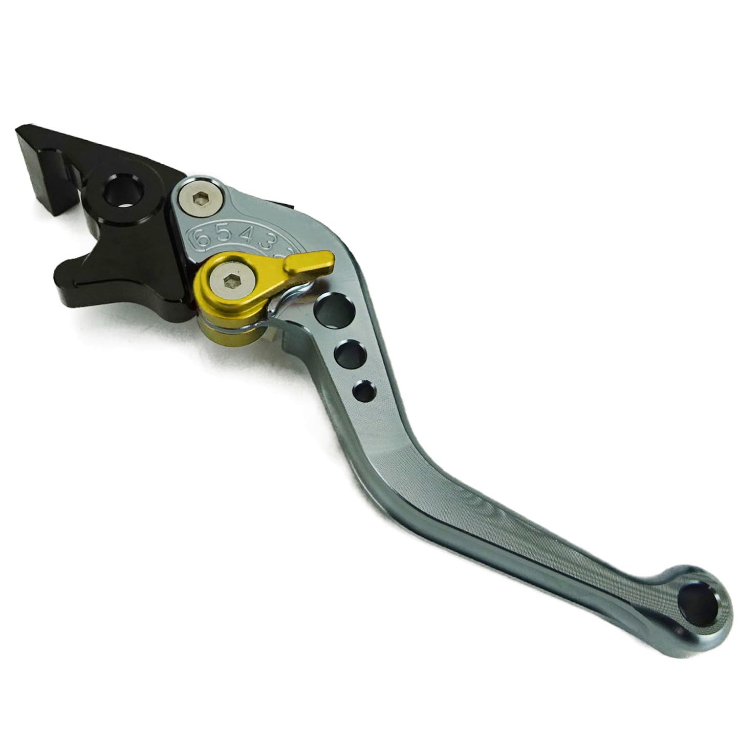 

C9 Gray (Gold) 125cc CUB Brake Lever 6-position adjustable Fits Super Cub 125, CT125 Hunter Cub, Dax 125