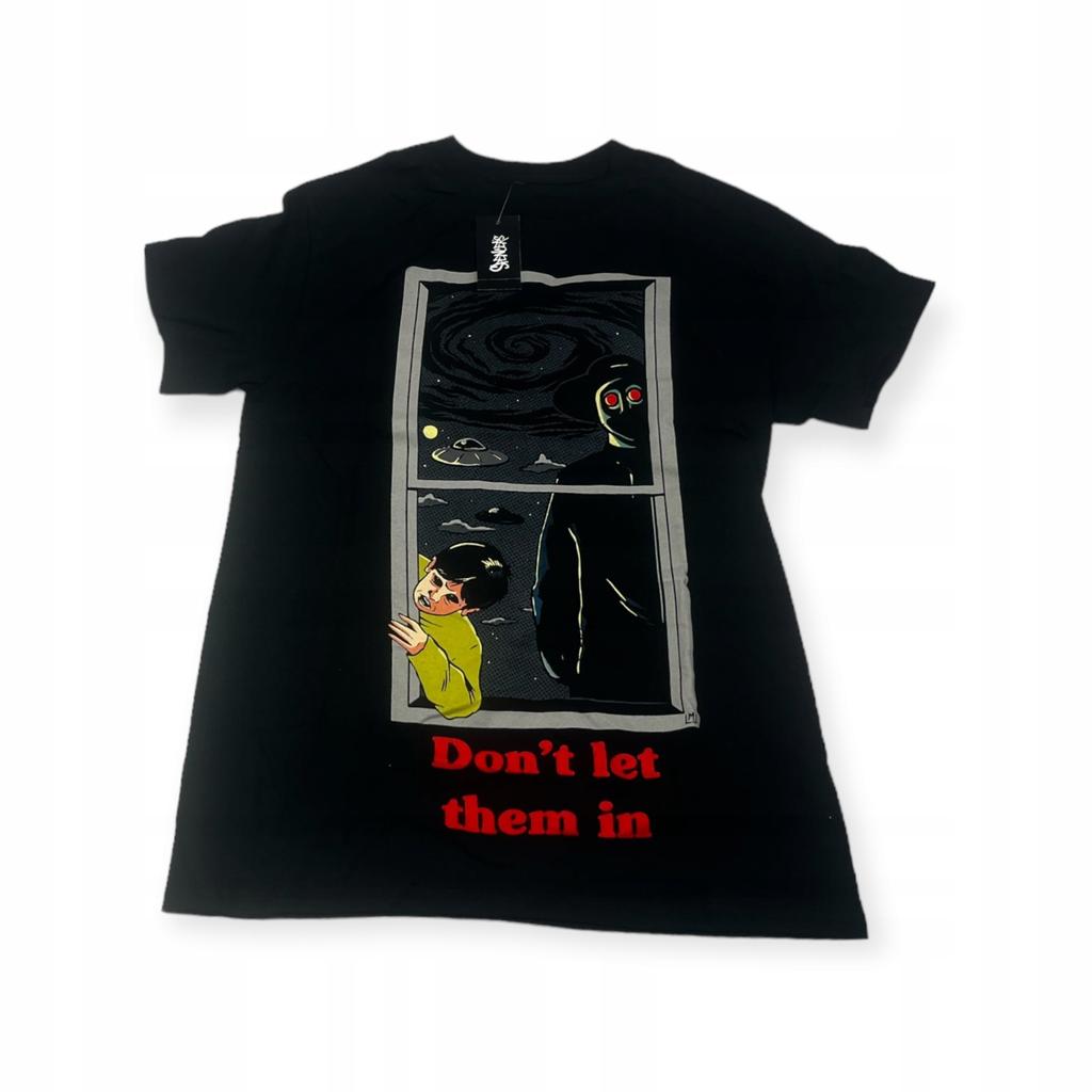 Koszulka T-shirt męski okrągły dekolt SPENCER'S nadruk XL