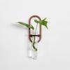 Wall Hanging Wall  Vase Durable Plant Holder Pendant Wood Hydroponic Plant Rack  Artificial Flower